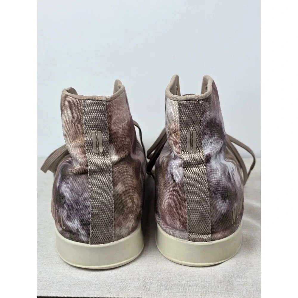 NOBULL High Top Tie Dye Dusty Rose Canvas Lace Up‎ Athletic Sneakers Mens 13
